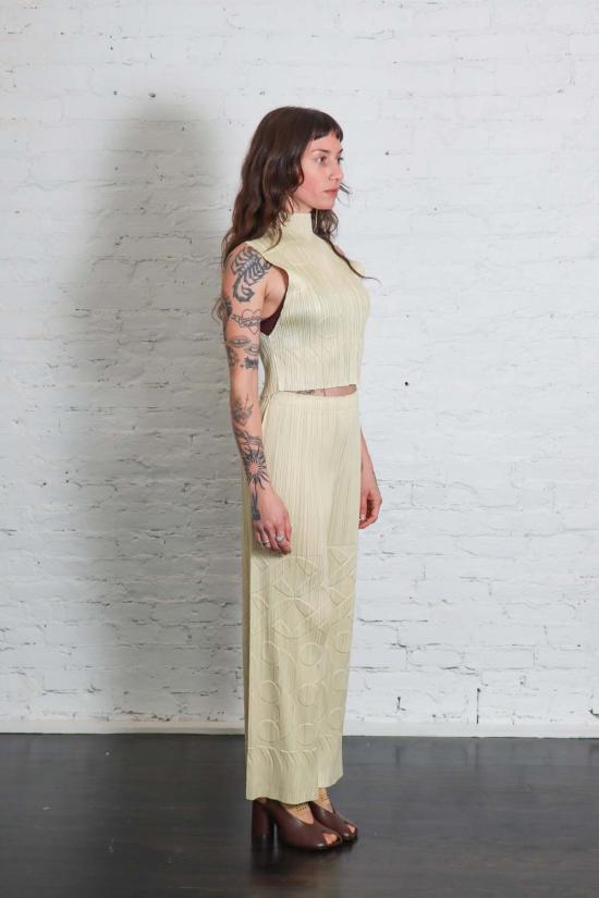  플리츠플리즈 민소매 티셔츠 이세이 미야케 플리츠 플리즈 튠 셔츠 - PLEATS PLEASE