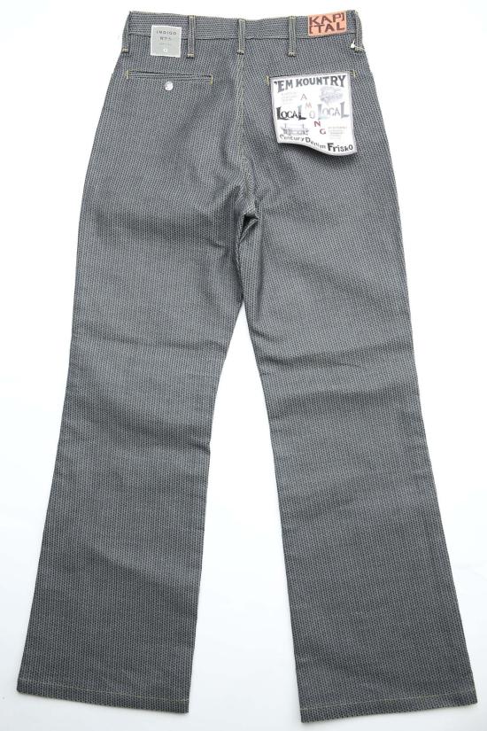  캐피탈 데님 팬츠 센추리 데님 5P 프리스코 블루 - KAPITAL