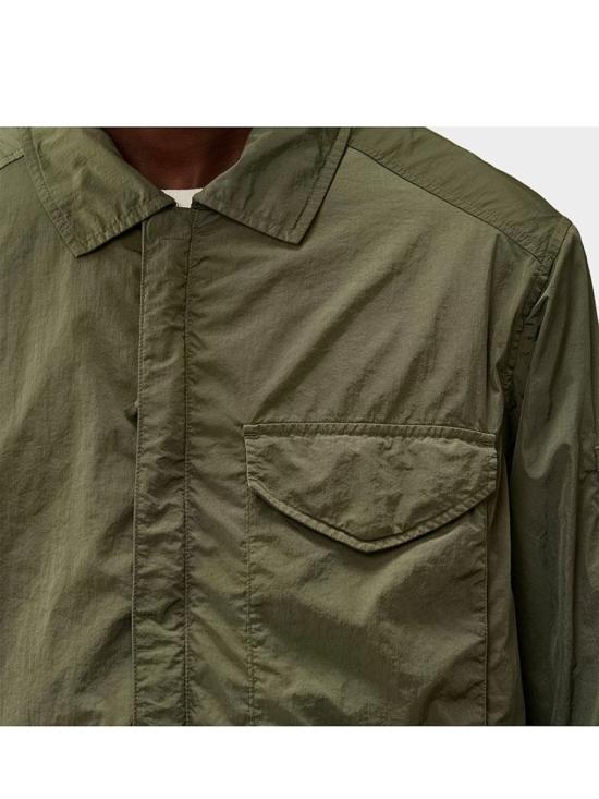 24FW 씨피 컴퍼니 긴팔 셔츠 17CMOS095A005904G Verde Green - C.P. COMPANY