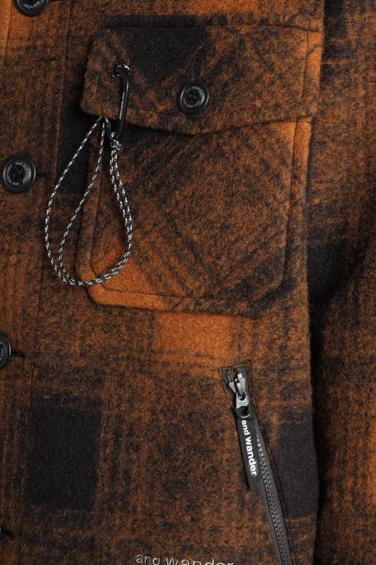 25FW 앤드원더 자켓 428769 5745283052 Brown - AND WANDER