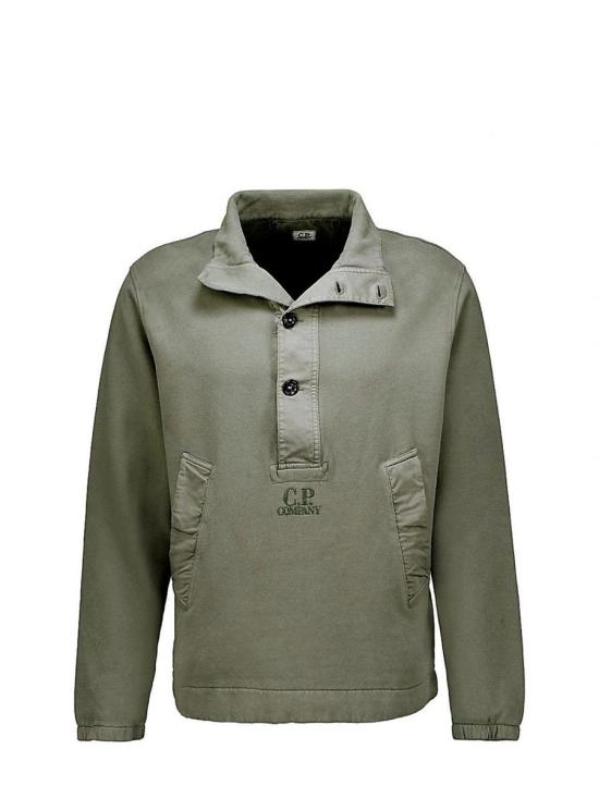 24FW 씨피 컴퍼니 긴팔 티셔츠 17CMSS288A006090M Verde Green - C.P. COMPANY