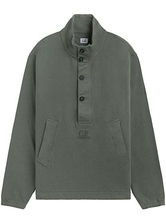 24FW 씨피 컴퍼니 긴팔 티셔츠 17CMSS288A006090M Verde Green