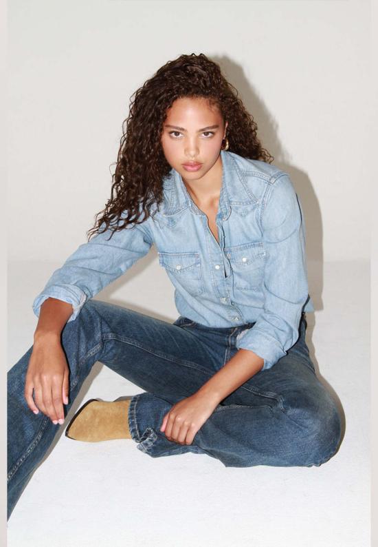  에티카 블라우스 웨스턴 셔츠 - ETICA