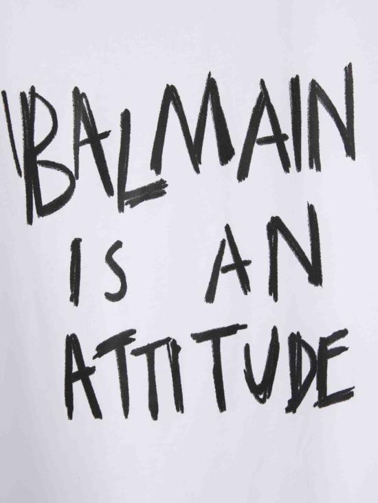 26SS 발망 긴팔 셔츠 GH1EG225GF40 GABBLANC NOIR Black - BALMAIN