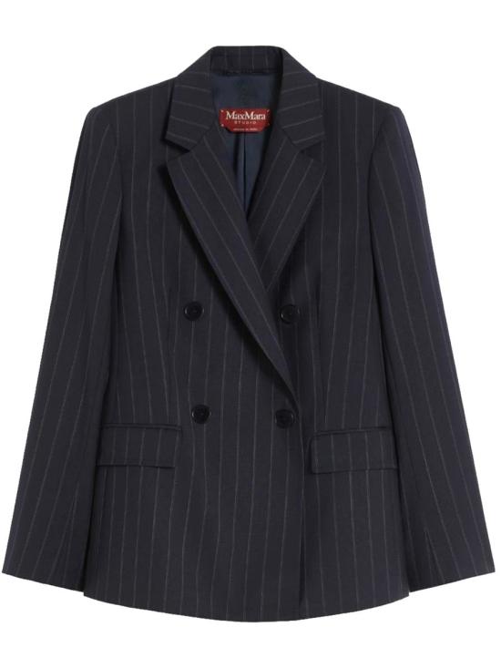 26SS 막스마라 스튜디오 수트 자켓 2616041041600 001 BLU GESSATO BLUE
