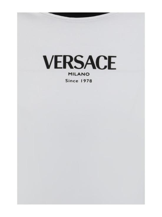 26SS 베르사체 반팔 티셔츠 10226561A16685 2W020 WHITE - VERSACE