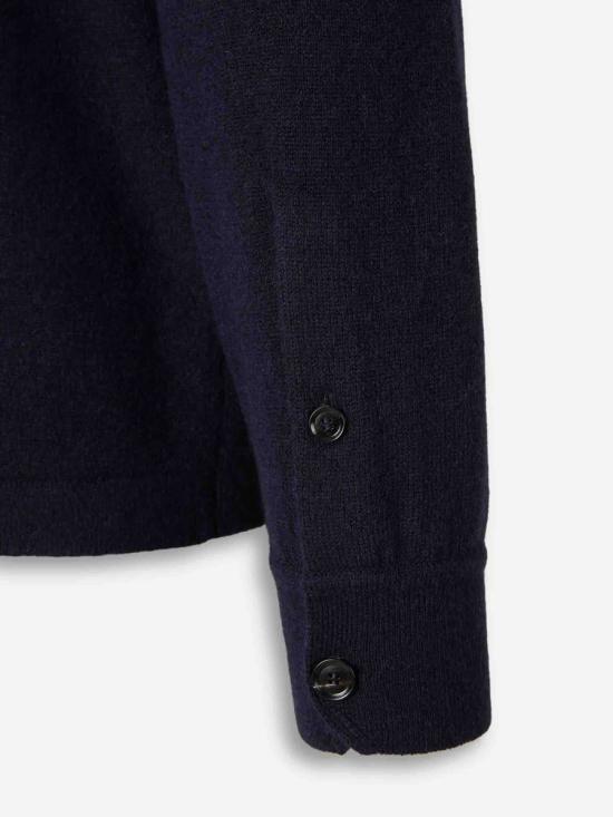 25FW 브리오니 긴팔 셔츠 UMIV0LODK08 4100NAVY MIDNIGHT BLUE - BRIONI