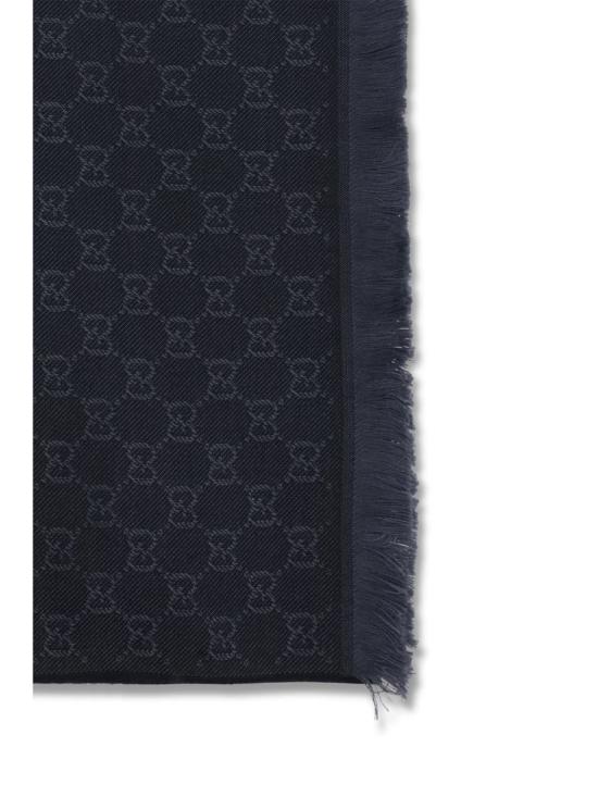 26SS 구찌 GG 울 스카프 8485073G200 1063 Black - GUCCI