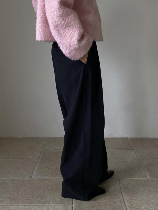  더 엔케이씨 스토어 스트레이트 팬츠 Nkc 스토어 다니엘 팬츠 네이비 - The NKC Store