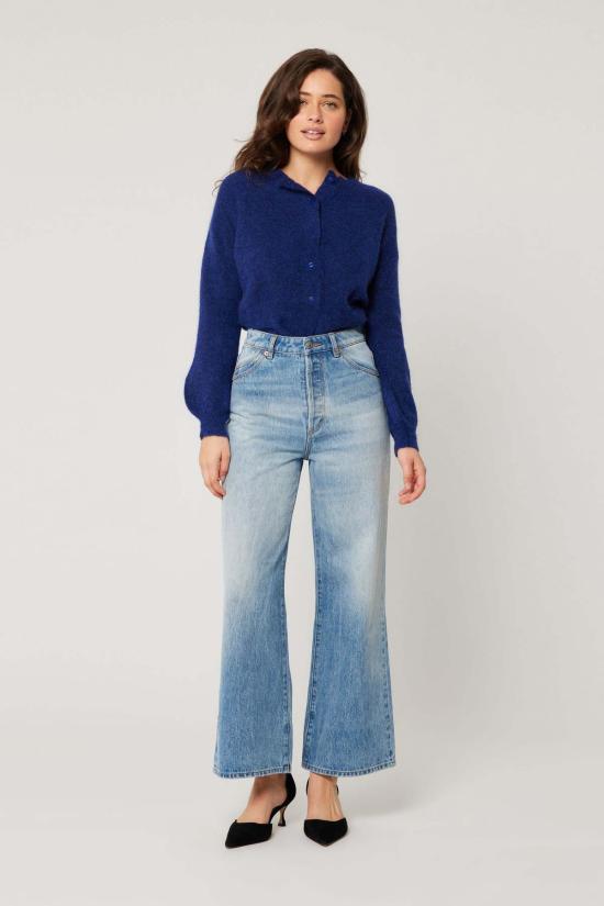  롤라스 데님 팬츠 세일러 스쿱 진 빈티지 인디고 - ROLLAS