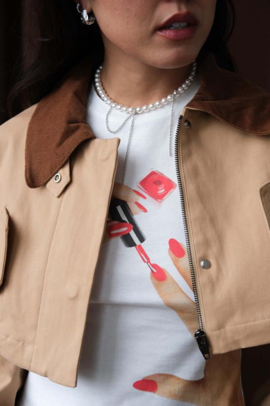  저스틴 클렌퀏 목걸이/팬던트 저스틴 클렌켓 다이애나 목걸이 실버 - JUSTINE CLENQUET