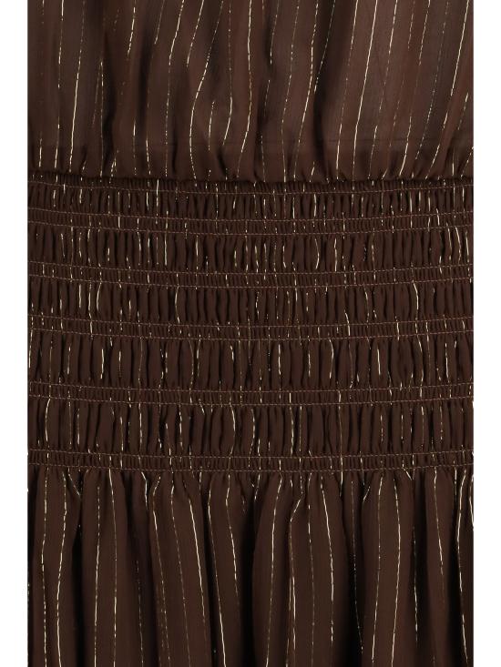 26SS 셀프 포트레이트 롱 원피스 RS26156XABR BROWN - SELF PORTRAIT