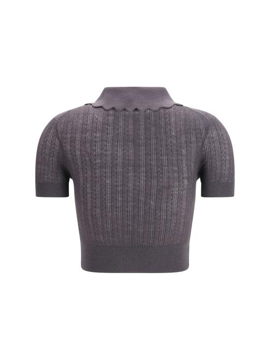 26SS 셀프 포트레이트 반팔 티셔츠 RS26194TGR GREY - SELF PORTRAIT