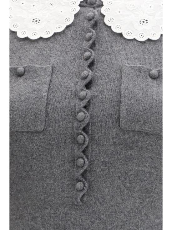 26SS 셀프 포트레이트 숏 원피스 RS26106SGR GREY - SELF PORTRAIT