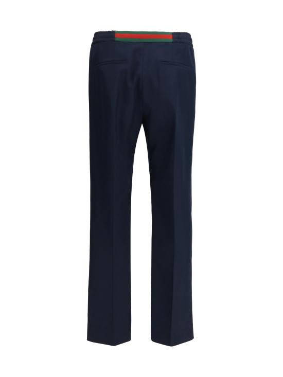 26SS 구찌 스트레이트 팬츠 852345ZAFKB 4847 BLUE - GUCCI