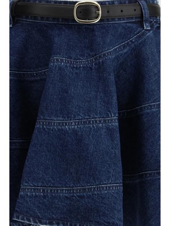 26SS 셀프 포트레이트 숏 스커트 RS26554SKBL BLUE - SELF PORTRAIT