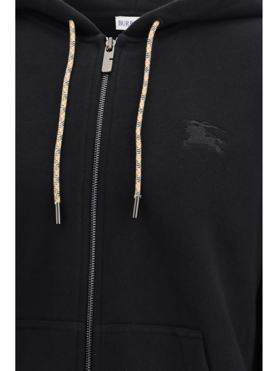 26SS 버버리 후드 티셔츠 8119052 A1189 BLACK - BURBERRY