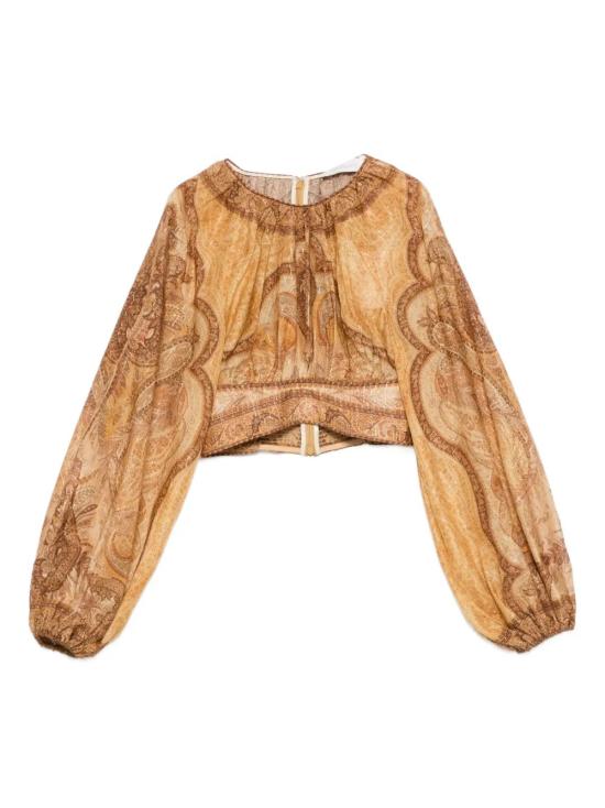 26SS 짐머만 블라우스 6436TRS262TPMM Yellow