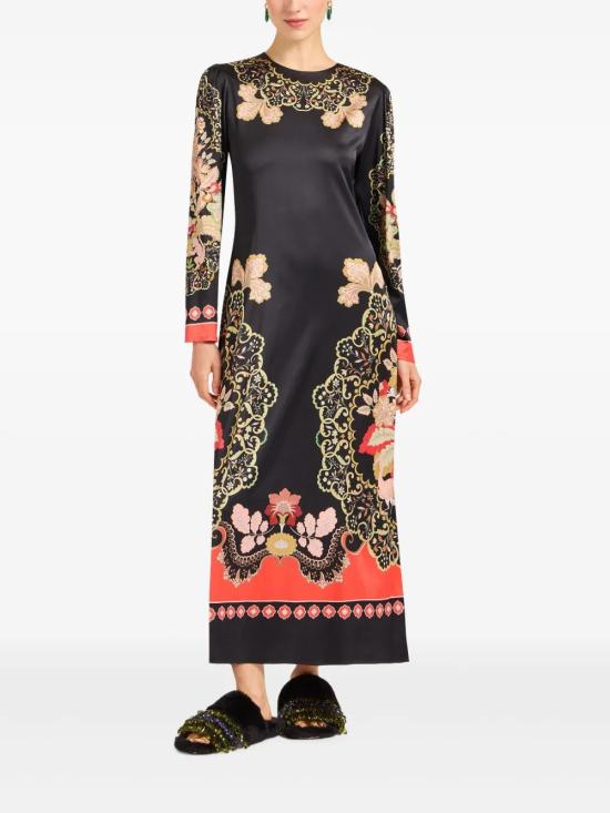 26SS 라 더블제이 롱 원피스 DRE0762VIS023CRN03BL01 Black - LA DOUBLEJ