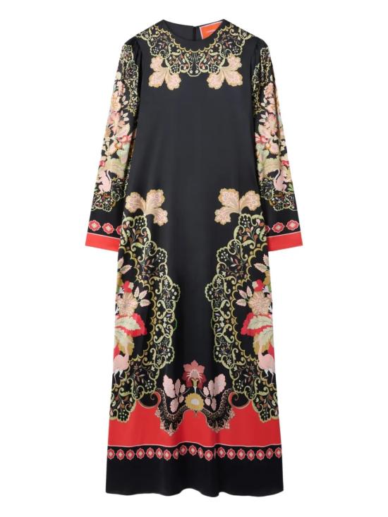 26SS 라 더블제이 롱 원피스 DRE0762VIS023CRN03BL01 Black