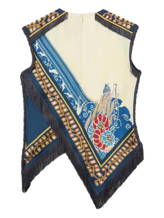 26SS 라 더블제이 블라우스 TOP0160SIL006LEM02BU03 White - LA DOUBLEJ