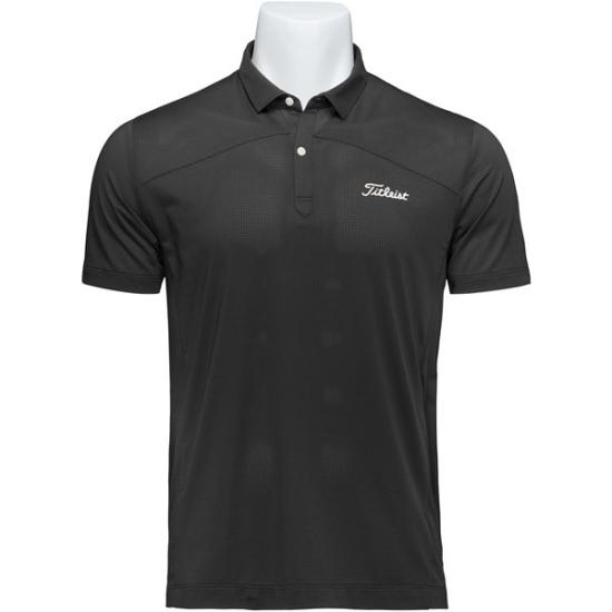  타이틀리스트 반팔 티셔츠 TMPMS106JBK BLACK DOM