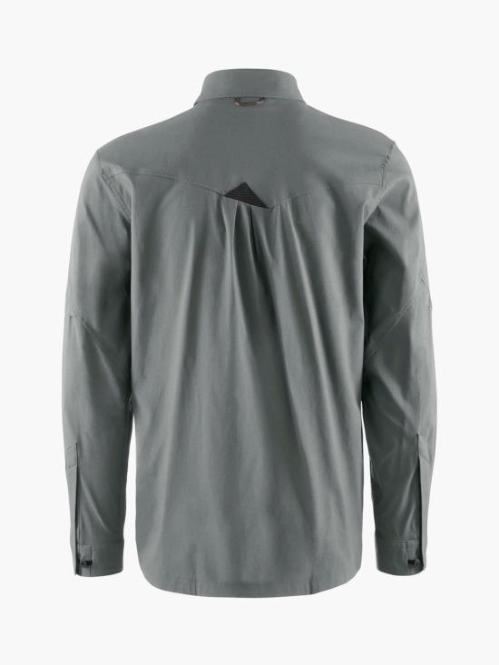 26SS 클라터뮤젠 긴팔 셔츠 10171907 TEAL GREY DOM - KLATTERMUSEN