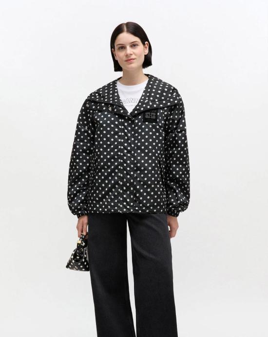 26SS 가니 코트 A1010080 099 Black - GANNI