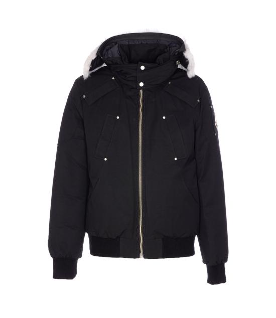 25FW 무스너클 오리지널 벨라스틱 네오시어 봄버 자켓 M35MB000S1001 BLK W NAT SH DOM