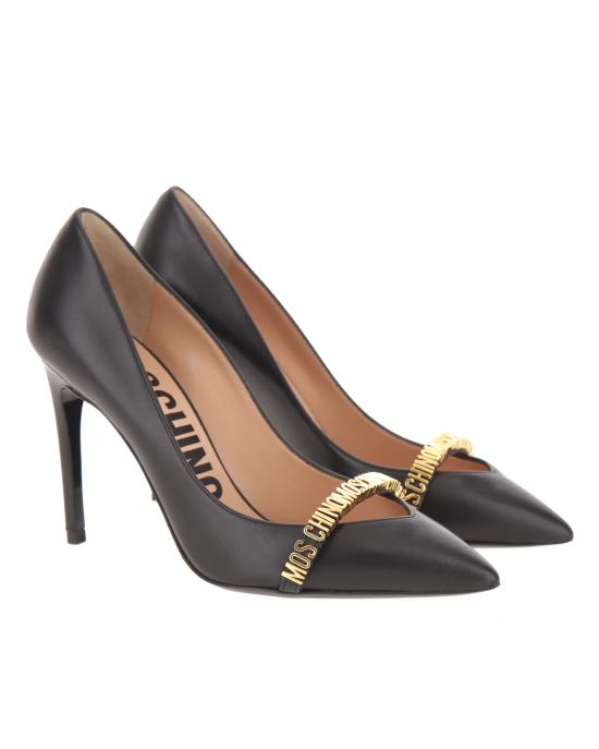 25FW 모스키노 힐/펌프스 MA1005AC1HMF0000 NERO - MOSCHINO
