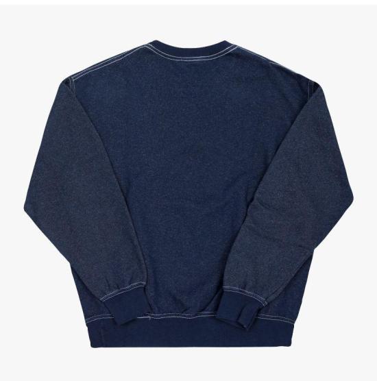 25FW 와일드 동키 긴팔 티셔츠 PESCARADYEDNAVY DOM - WILD DONKEY