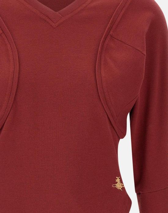 25FW 비비안웨스트우드 긴팔 티셔츠 3G010045J009CF407 MULTICOLOR DOM - VIVIENNE WESTWOOD