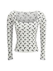 25FW 마린세르 반팔 티셔츠 WTS017ACJER0001WH00 OPTICAL WHITE DOM