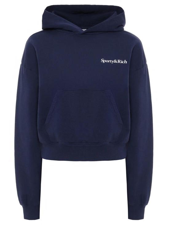  스포티앤리치 후드 티셔츠 ST074602006BL106 3902 DARKNAVY DOM
