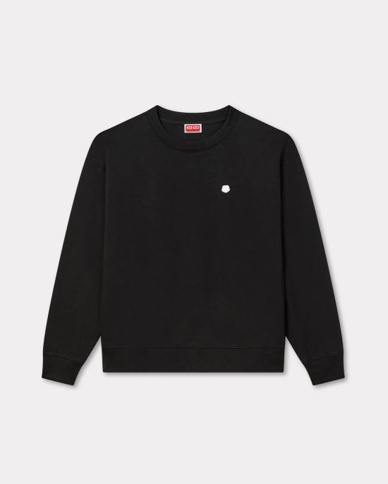 25FW 겐조 긴팔 티셔츠 FF62SW2564MF99J BLACK DOM