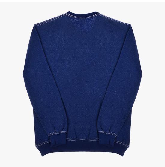  와일드 동키 긴팔 티셔츠 FREEZE DYED NAVY BLUE DOM - WILD DONKEY