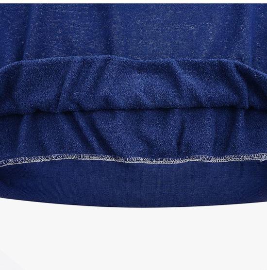  와일드 동키 긴팔 티셔츠 FREEZE DYED NAVY BLUE DOM - WILD DONKEY