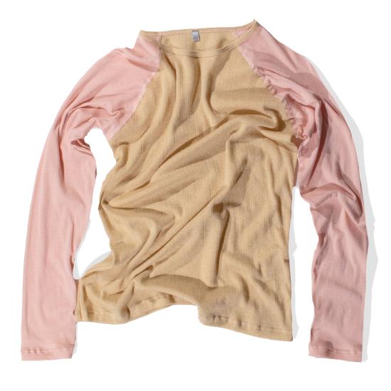  베이스레인지 긴팔 티셔츠 TOGNL LW SP25 HEN YELLOW BUIO PINK DOM