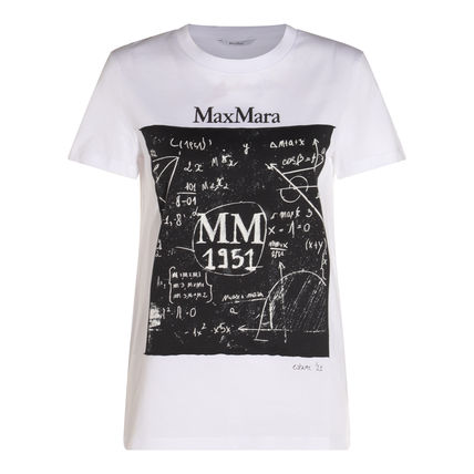 25SS 막스마라 반팔 티셔츠 1194106201811941062600018 WHITE DOM