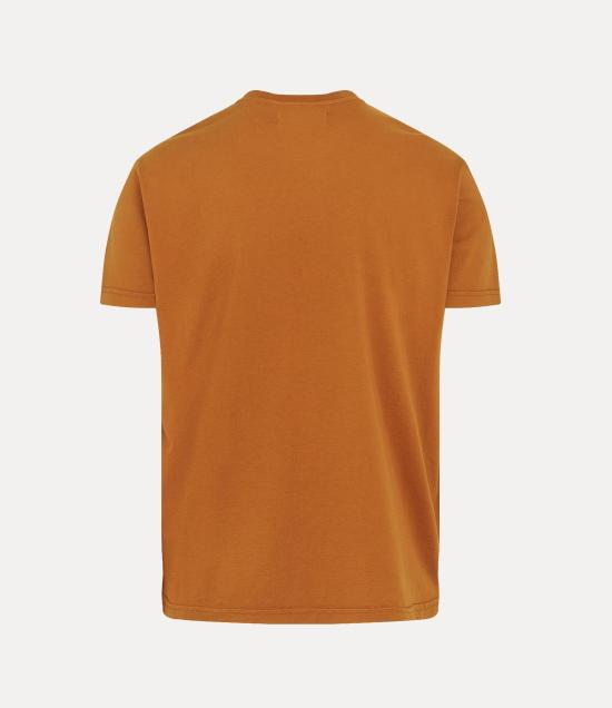  비비안웨스트우드 반팔 티셔츠 3G01003B J009B D407 ORANGE OVERDYE DOM - VIVIENNE WESTWOOD
