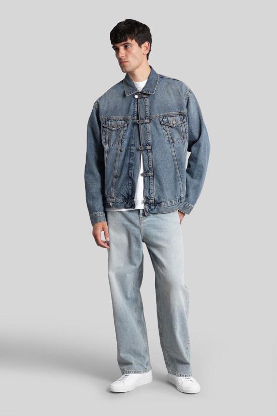 25FW 하이쿠레 데님 팬츠 424994 HEM03257DF106 BLUE - HAIKURE