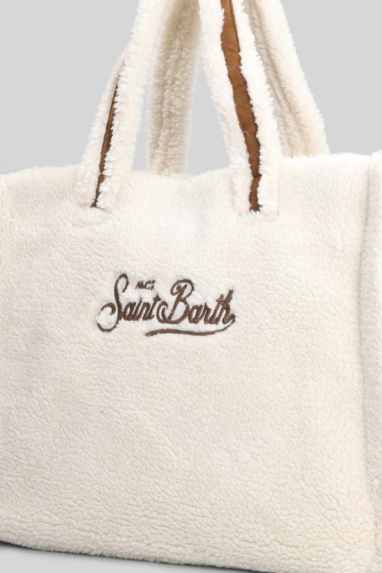 25FW 세인트바쓰 토트백 432068 VANI04201477I WHITE - MC2 SAINT BARTH