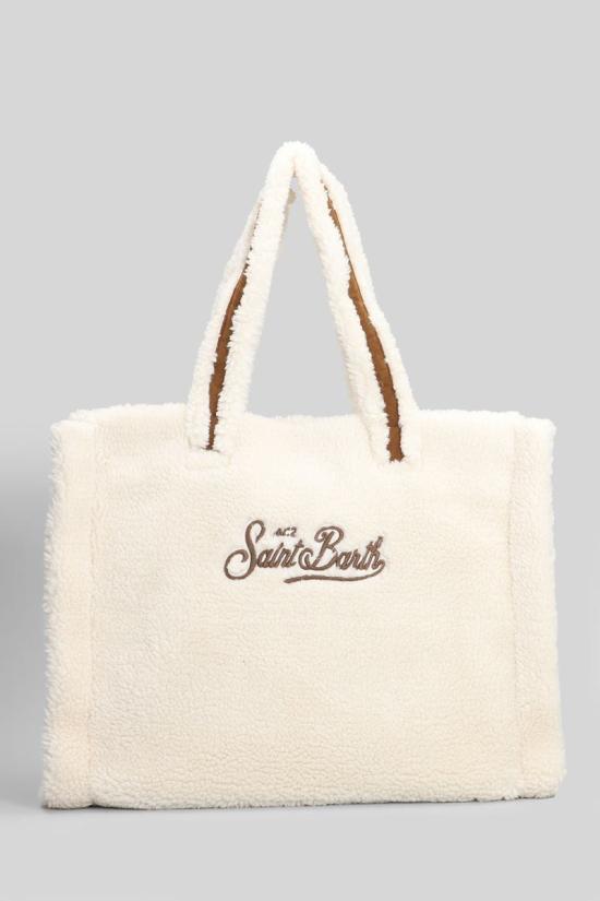 25FW 세인트바쓰 토트백 432068 VANI04201477I WHITE - MC2 SAINT BARTH