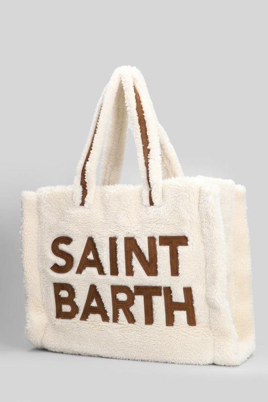 25FW 세인트바쓰 토트백 432068 VANI04201477I WHITE - MC2 SAINT BARTH