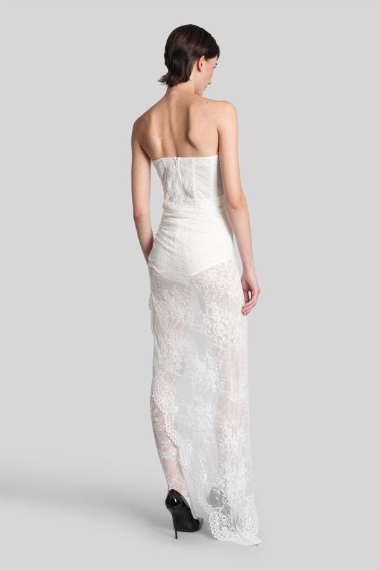 25FW 쥬세페 디 모라비토 롱 원피스 430029 05FW2DR52205433 WHITE - GIUSEPPE DI MORABITO