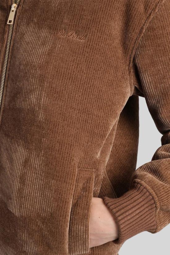 25FW 세인트바쓰 봄버 자켓 432077 CIA000100024I BROWN - MC2 SAINT BARTH