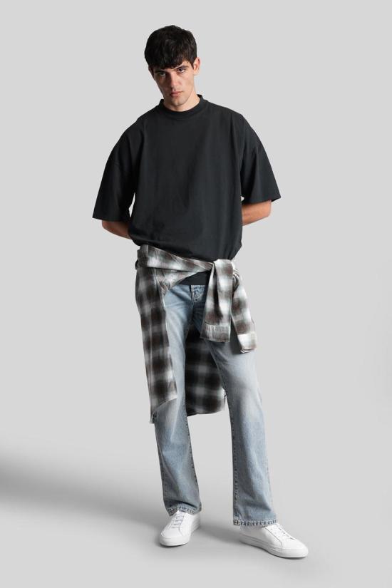 25FW 하이쿠레 데님 팬츠 424996 HEM03228DF106 BLUE - HAIKURE