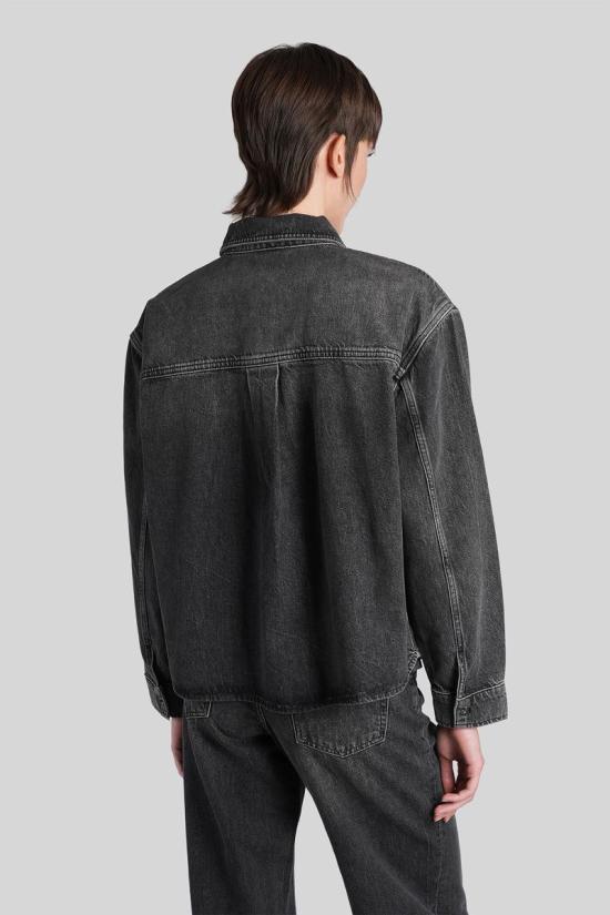 25FW 애니빙 셔츠 431498 A 07 11690 Black - ANINE BING