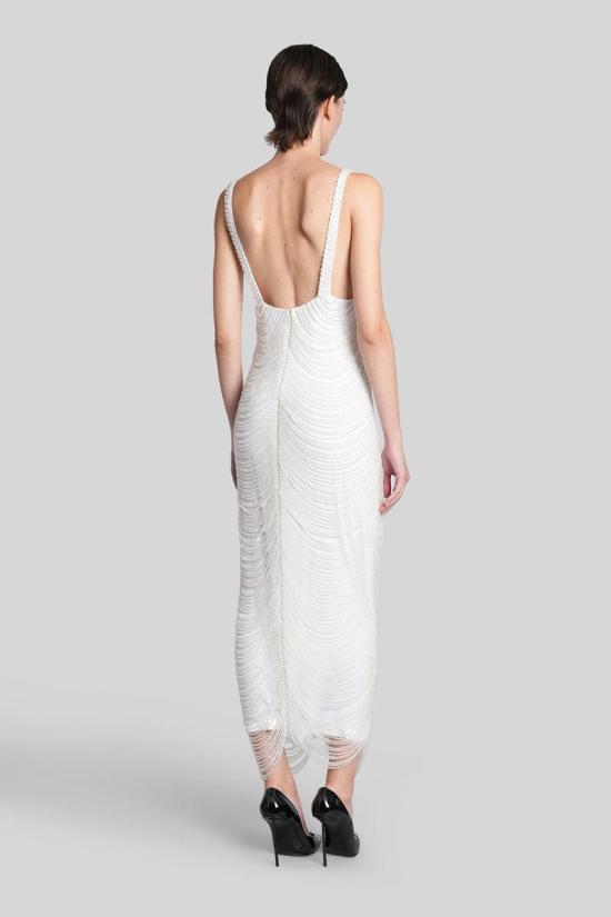 25FW 쥬세페 디 모라비토 롱 원피스 428953 05FW2DR52105451 WHITE - GIUSEPPE DI MORABITO