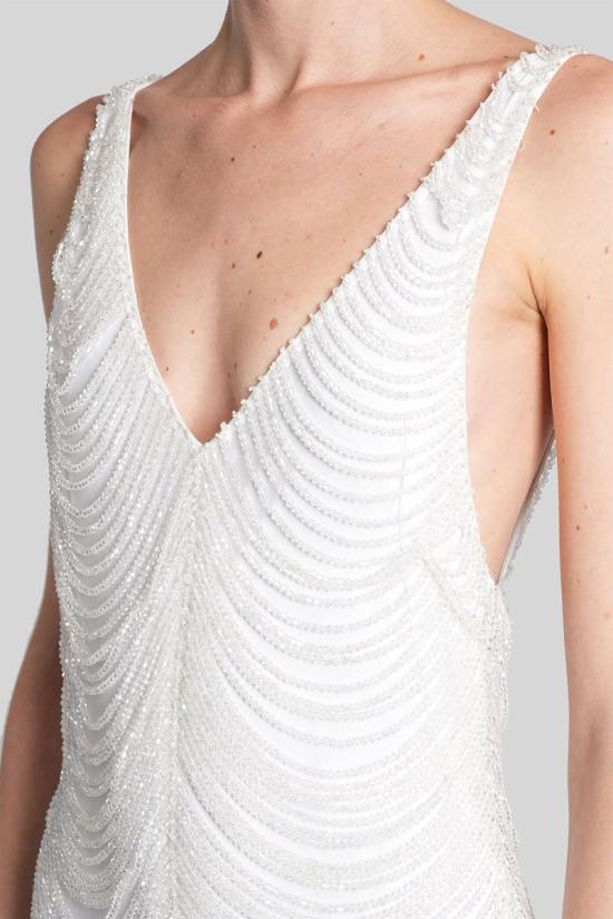 25FW 쥬세페 디 모라비토 롱 원피스 428953 05FW2DR52105451 WHITE - GIUSEPPE DI MORABITO